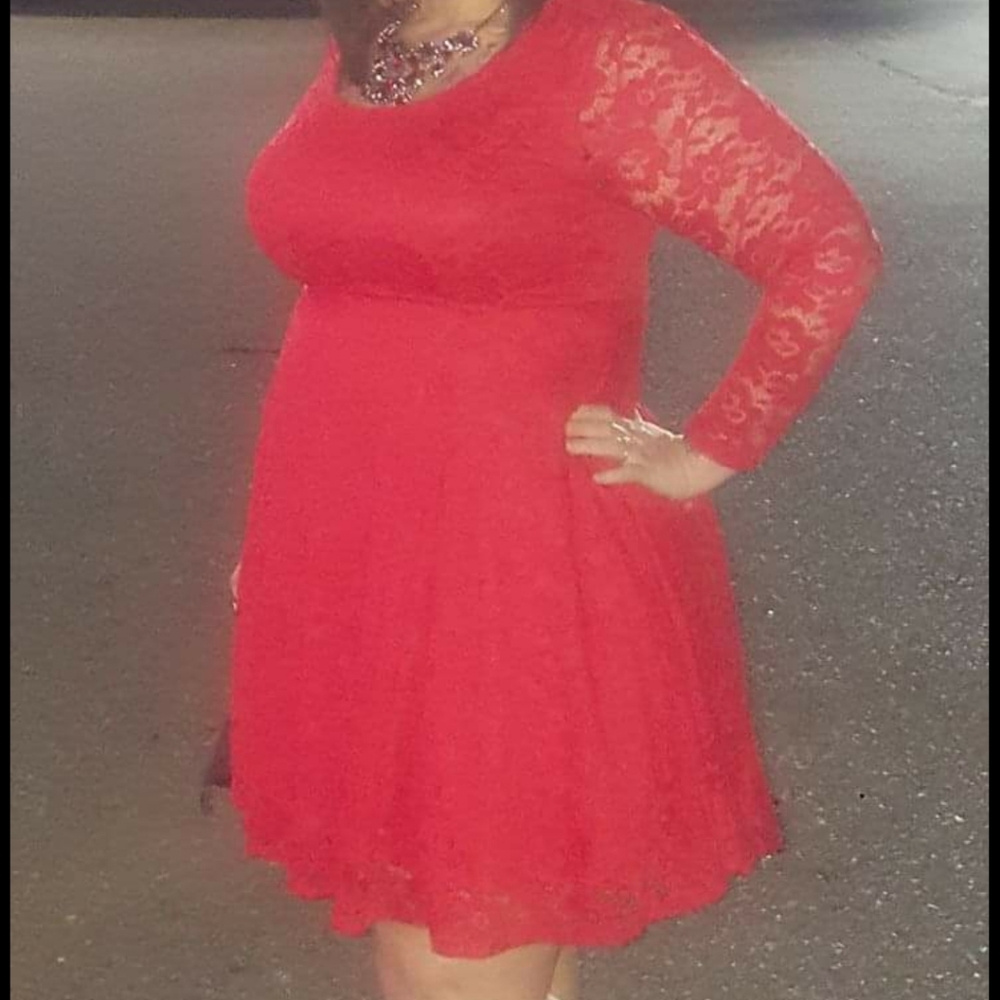 Red Torrid dress
